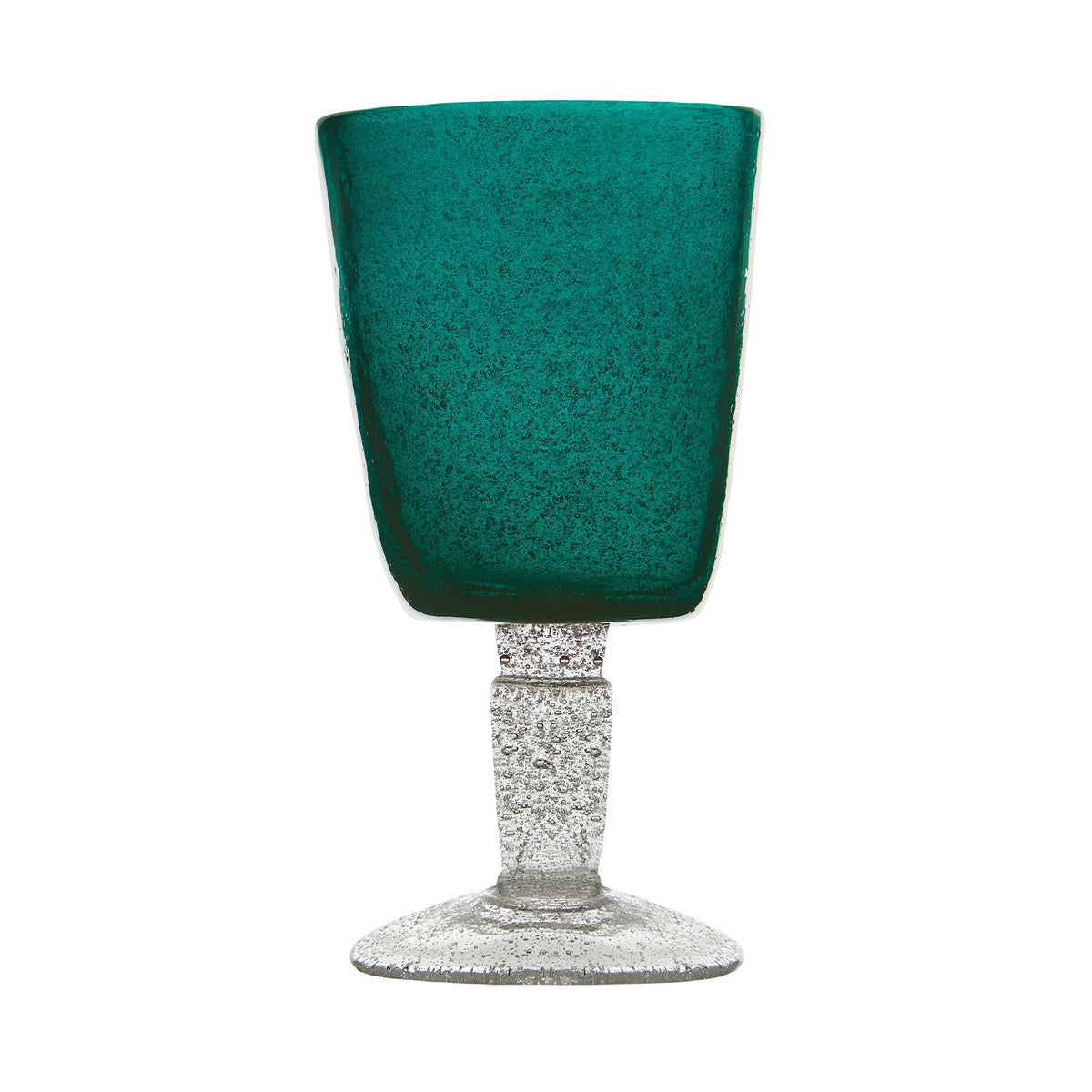 Emerald Memento Goblet Glass