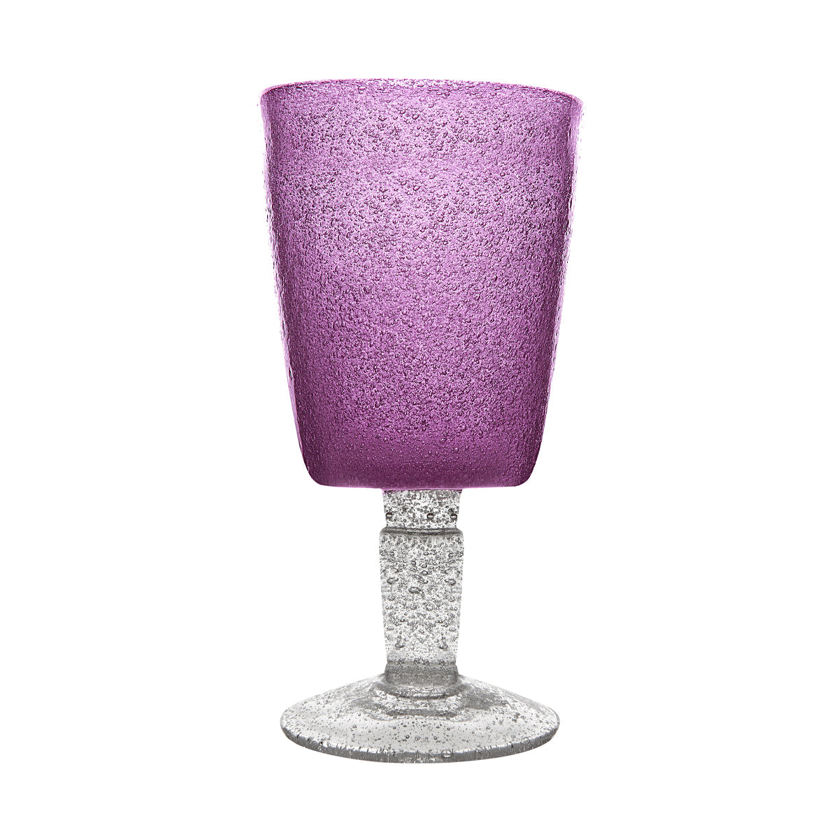 Purple Memento Goblet Glass
