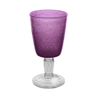 Purple Memento Goblet Glass