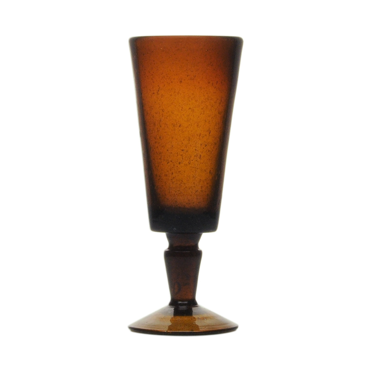 Chocolate Memento Flute Glass