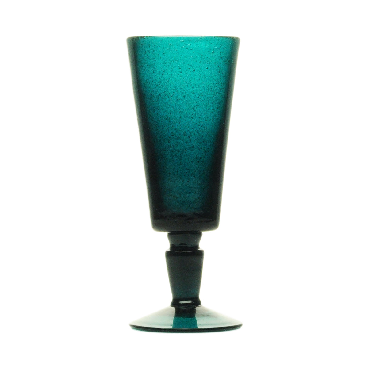 Petrol Memento Flute Glass