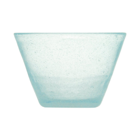 Light Blue Memento Glass Serving Bowl (Small)