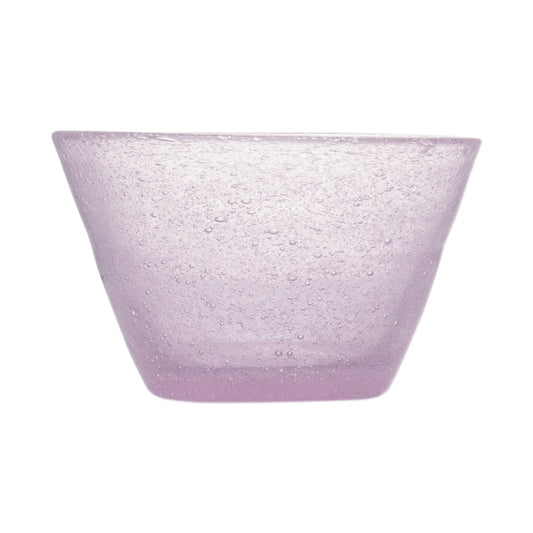 Mauve Memento Glass Serving Bowl (Small)