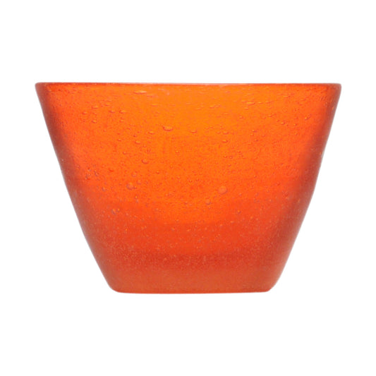 Orange Memento Glass Serving Bowl (Small) - Maison Midi