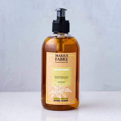 Marius Fabre Verbena Liquid Marseille Soap 14.1oz - Maison Midi