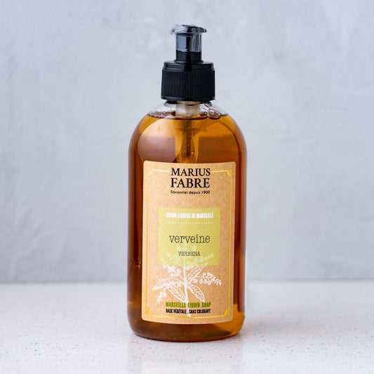 Marius Fabre Verbena Liquid Marseille Soap 14.1oz - Maison Midi
