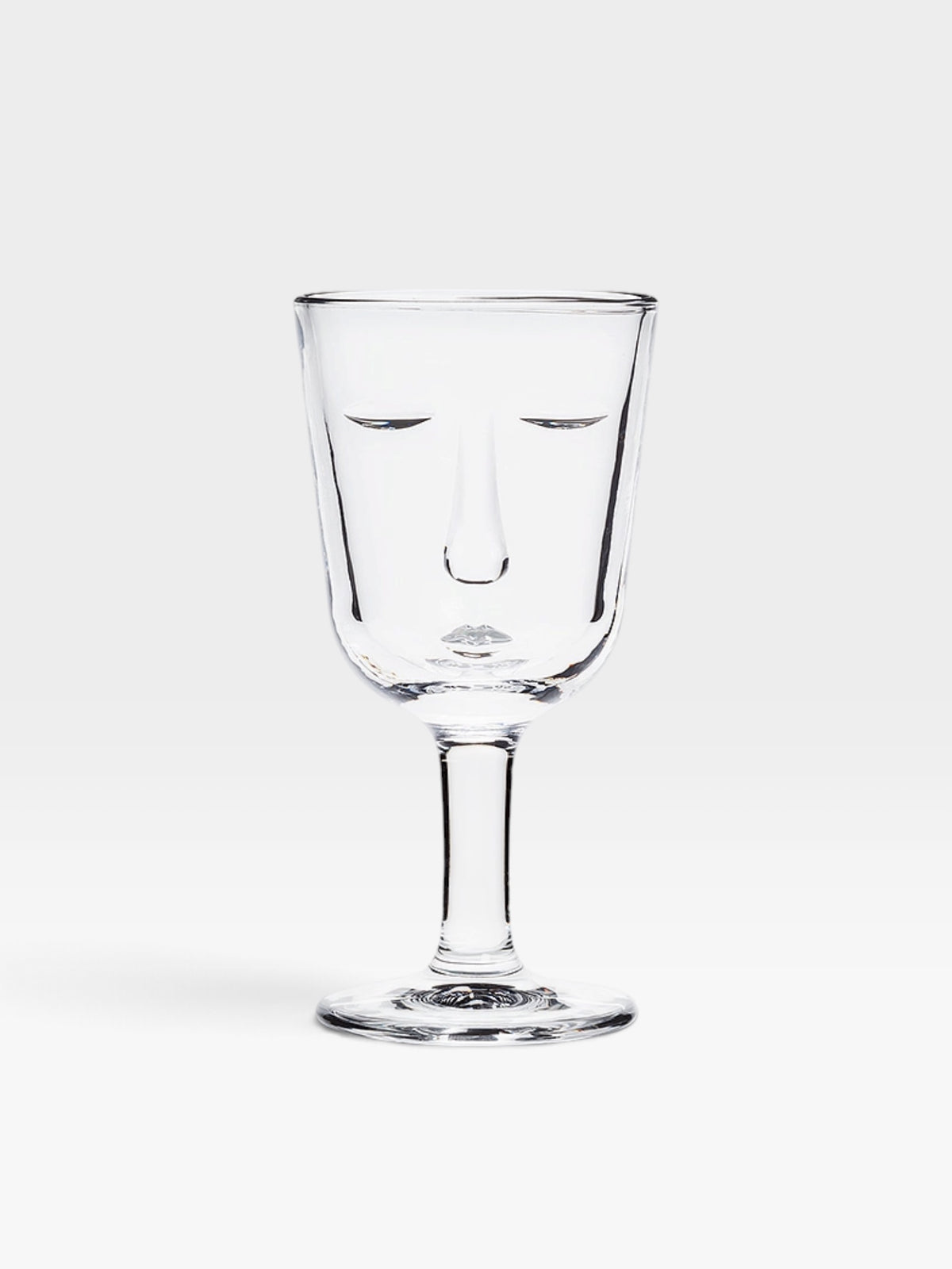 Glass Face Wine Glass (6 oz) - Maison Midi