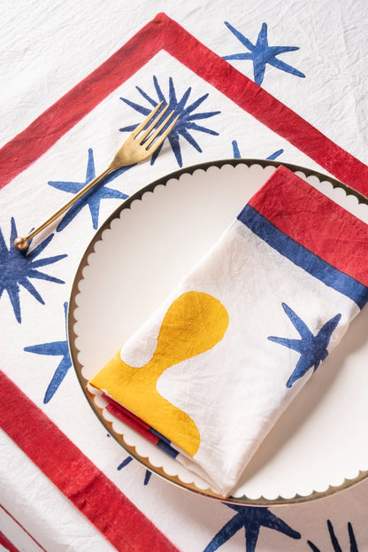 Matisse Blockshop Napkins (Set of 4)