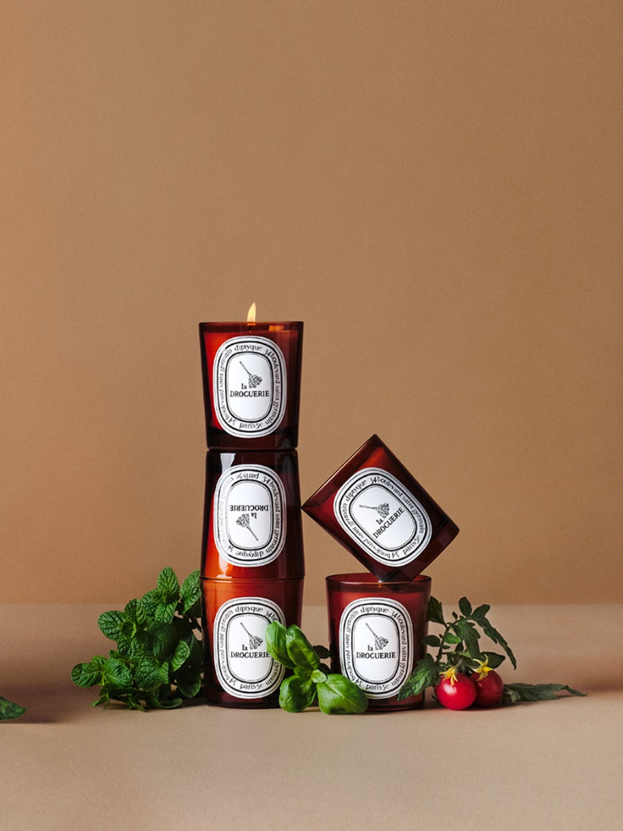 La Droguerie - Odor Removing Candle with Basil by Diptyque - fragrance inspiration