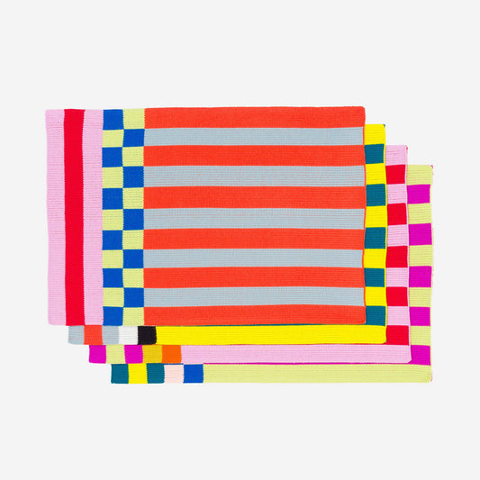 Pattern Patch Placemat - S/4 - Maison Midi