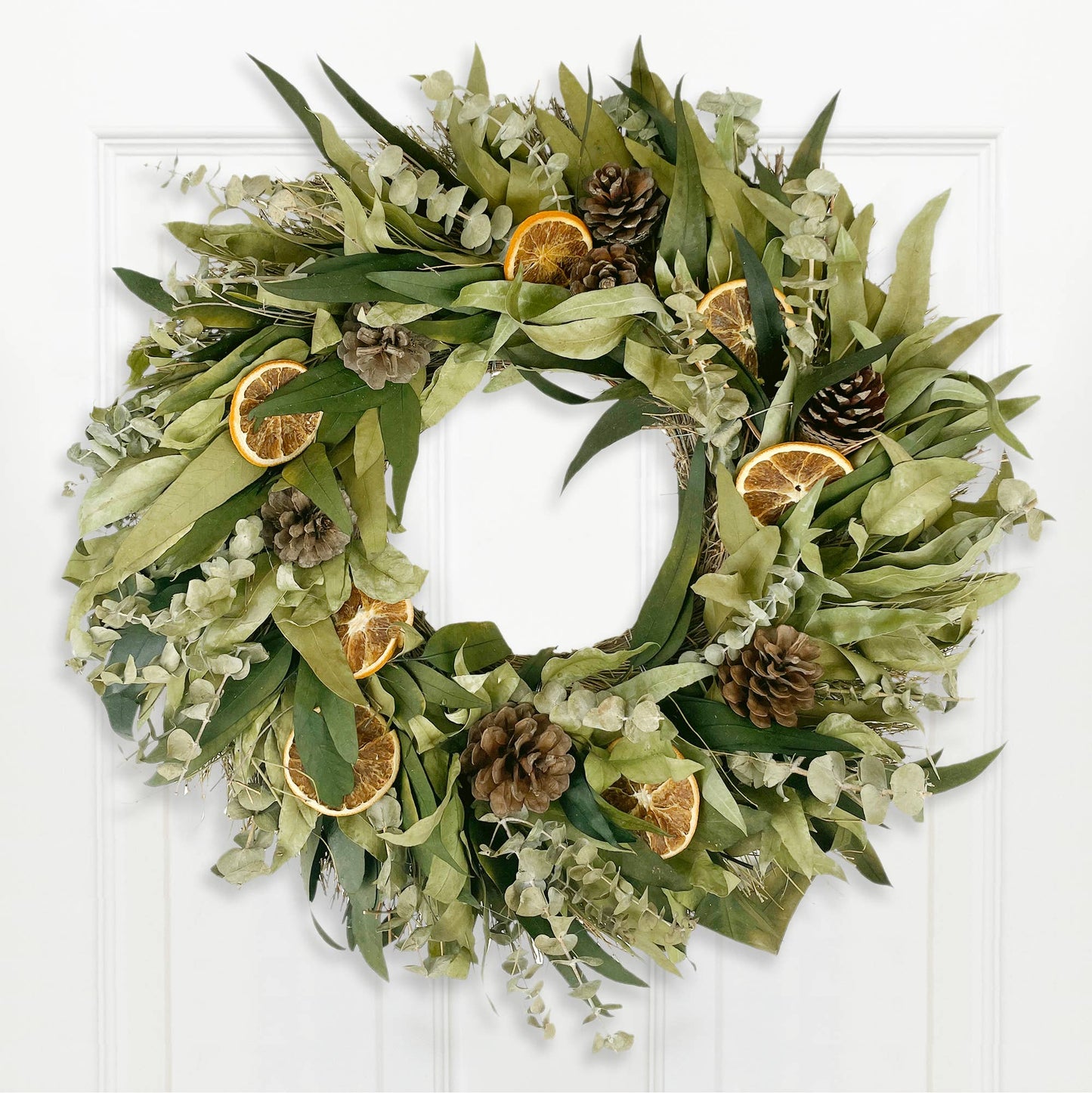 Citrus & Eucalyptus Spice Wreath (18")