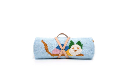 Gato Azul Woven Blanket