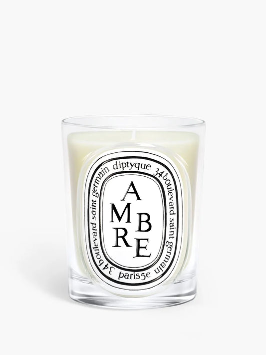 Ambre (Amber) - Classic Candle by Diptyque - front view