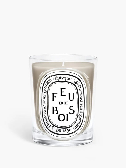 Feu de Bois (Wood Fire) - Classic Candle by Diptyque - front view