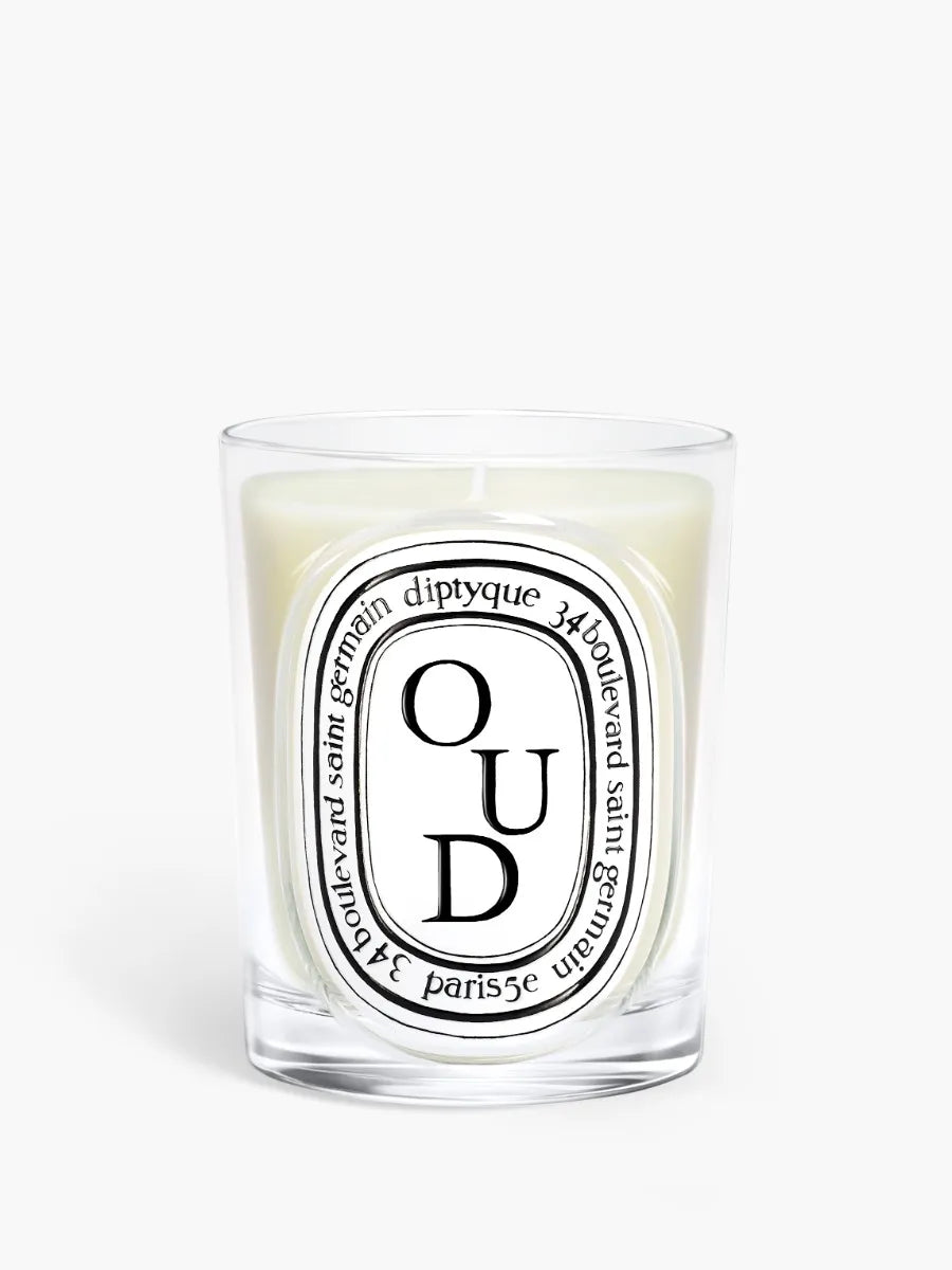 Oud - Classic Candle by Diptyque - front view