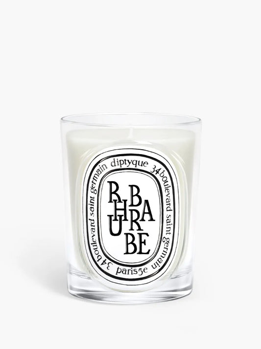 Rhubarbe (Rhubarb) - Classic Candle by Diptyque - front view