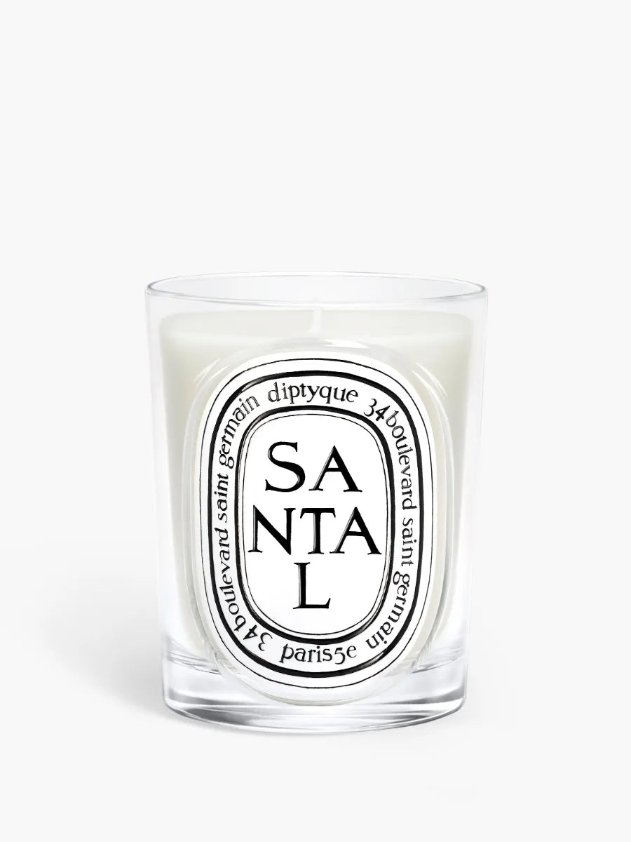 Santal (Sandalwood) - Classic Candle by Diptyque - front view