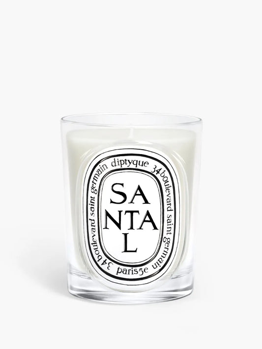 Santal (Sandalwood) - Classic Candle by Diptyque - front view