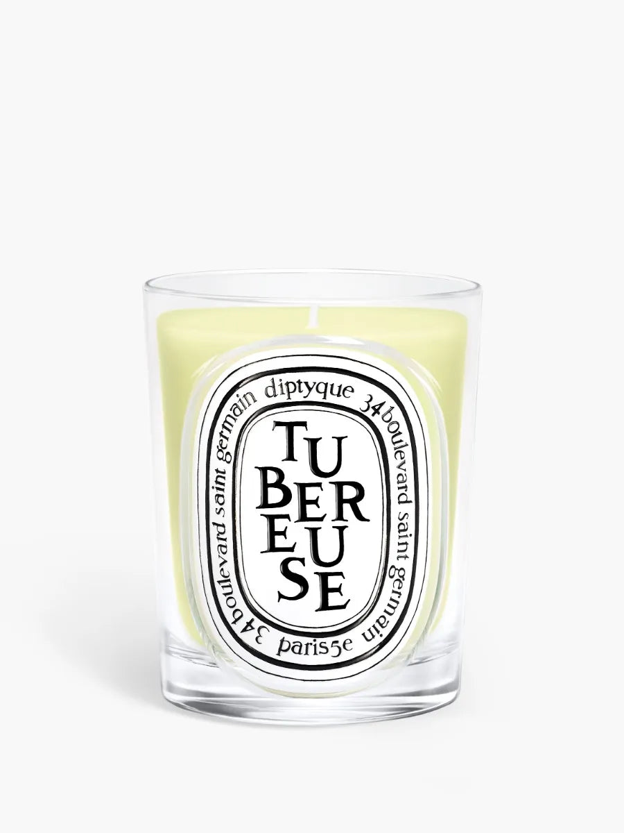 Tubéreuse (Tuberose) - Classic Candle by Diptyque - front view