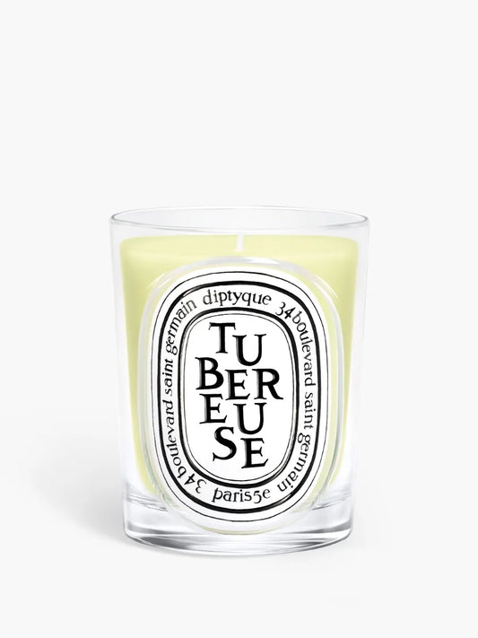 Tubéreuse (Tuberose) - Classic Candle by Diptyque - front view