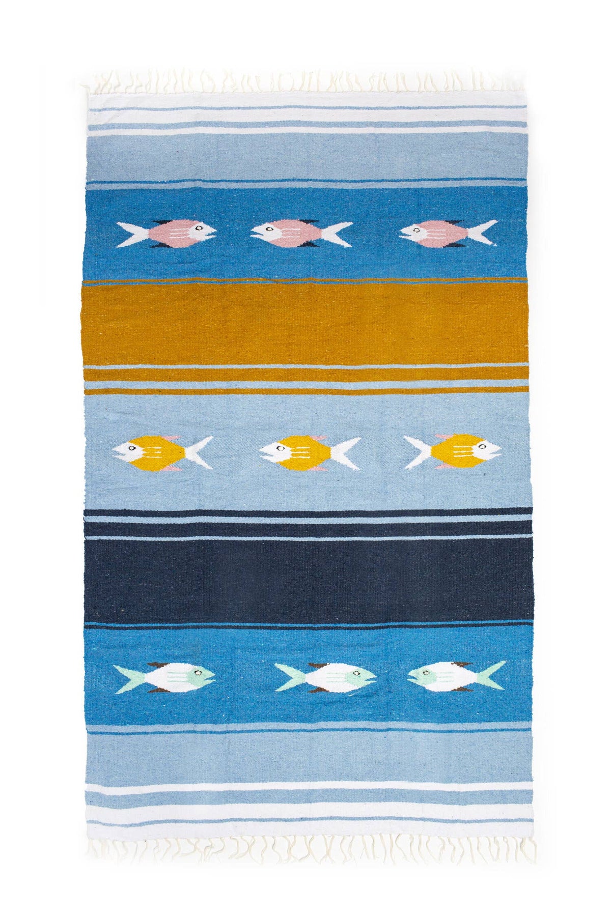 Pez Azul Woven Blanket