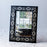 Black and Pearl Marrakech Handmade Marquetry Picture Frame (4x6")