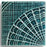 Jade Green Gaudi Theia Ornate Pattern Tile (6" x 6")