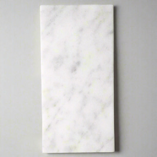 Medium White Marble Rectangular Board