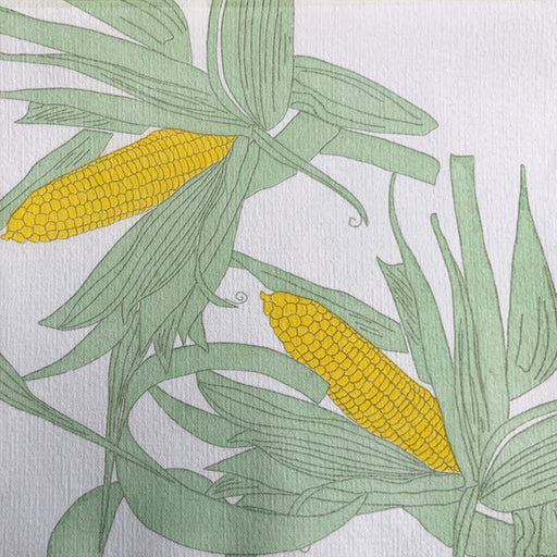 Corn on Husk Paper Napkins (8")