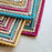 Multi Color Handwoven Square African Placemat