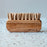 Redecker Oiled Beechwood Natural Lint Brush with Rubber Bristles