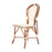 Cream and Ocre Mediterranean Bistro Chair (L)