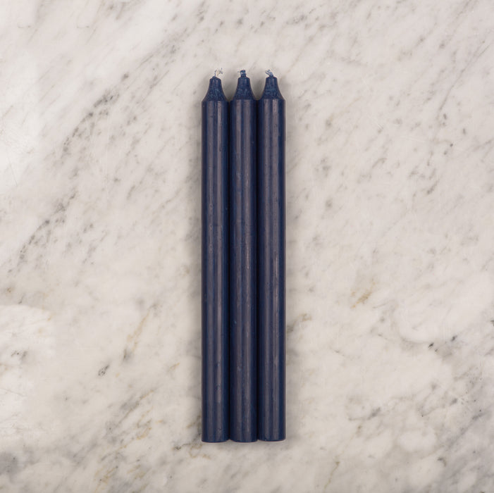 Blue (8hr) Taper Candle