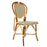 Cream and Green Mediterranean Bistro Chair (E)