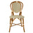 Cream and Green Mediterranean Bistro Chair (E)
