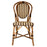 Brown, Beige, and Cream Mediterranean Bistro Chair (STC)