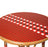 Red, Black, and White Mediterranean Bistro Table (2 Seat)