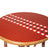 Red, Black, and White Mediterranean Bistro Table (2 Seat)