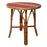 Red, Black, and White Mediterranean Bistro Table (2 Seat)
