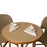 Brown and Beige Mediterranean Bistro Table (2 Seat)