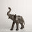 Leather Elephant Sculpture