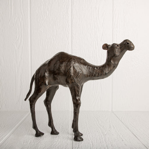 Leather Camel Sculpture