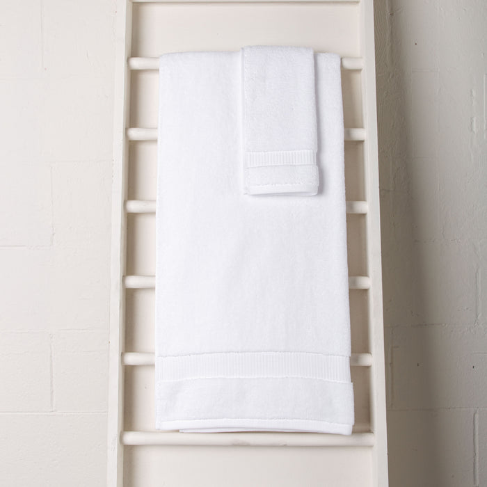 White Hilda Bath Towel