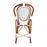 White and Grey Mediterranean Bistro Chair (E)