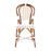 White Cream Beige Mediterranean Bistro Chair (39)