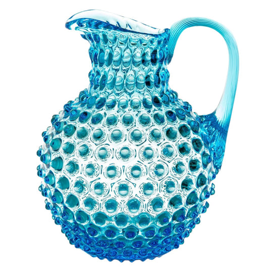 Azure Hobnail Pitcher (2L)