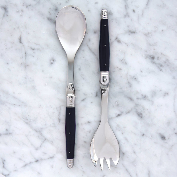 Black Laguiole Salad Servers (2 Piece) 