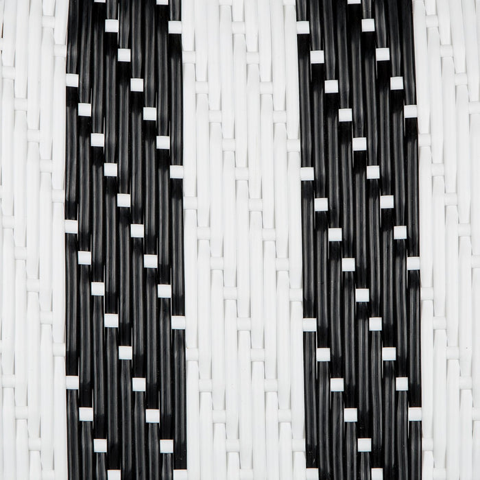 Black & White Mediterranean Bistro Chair