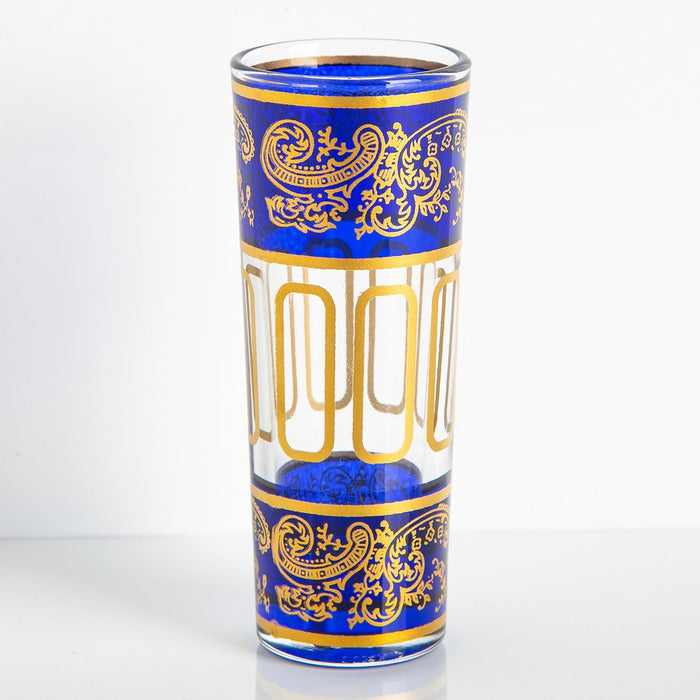 Blue Moroccan Tea Shot Glass