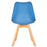 Blue Scandinavian Tulip Chair